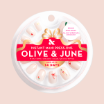 All Out Christmas Minimalist - Press-On | Extra Short | Round