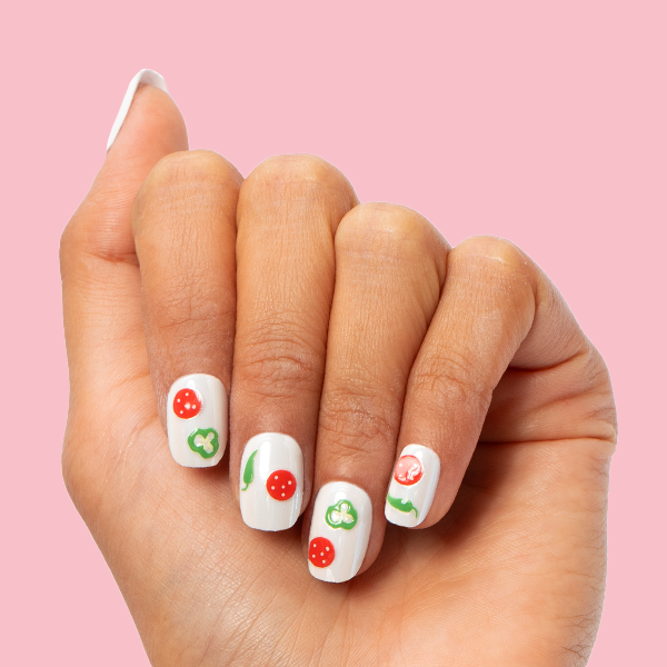 White Chrome - Press-On | Extra Short | Squoval - Image 4