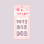 Fairy Velvet | Extra Short | Squoval - Tab Press-On