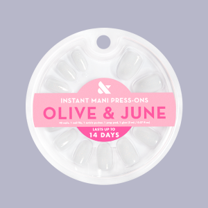 Milky Shimmer - Press-On | Short | Round