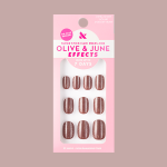 Shacket Velvet | Extra Short | Round - Tab Press-On