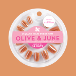 Glazed Pumpkin - Press-On | Short | Squoval