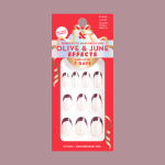 Glazed Plaza French - Tab Press-On | Short | Round